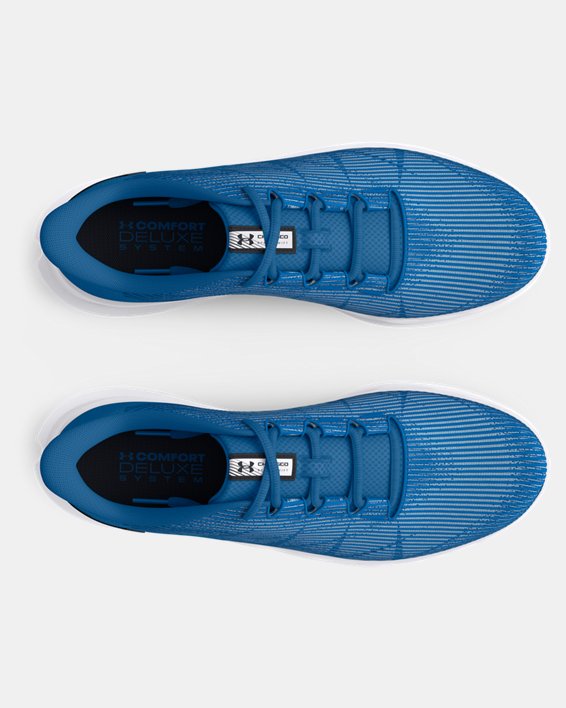 รองเท้าวิ่ง UA Sonic สำหรับผู้ชาย in Blue image number 2